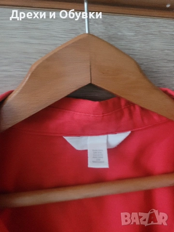 Дълга риза лен и памук , снимка 4 - Ризи - 54095604