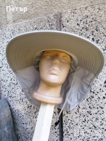 Продавам нова лятна бързосъхнеща лека шапка с много голяма козирка и покривало за врата , снимка 4 - Шапки - 37508065