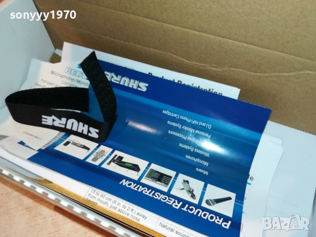 shure beta58A NEW MICROFHONE-ВНОС SWISS 2905221010, снимка 15 - Микрофони - 36907746