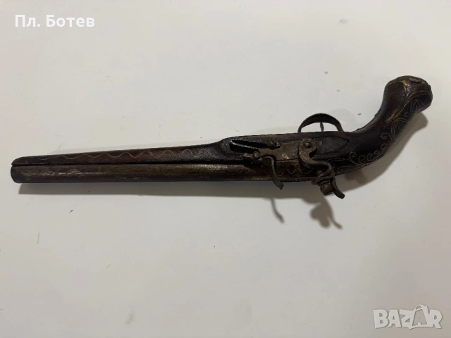 Стар османски пищов, снимка 8 - Антикварни и старинни предмети - 54358951