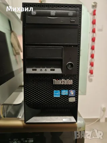 Lenovo Thinkstation E31 Xeon E3-1230v2 4x3,30GHZ 16GB DDR 256GB SSD NVS 300 RW, снимка 2 - Работни компютри - 56238862