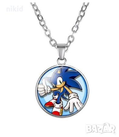 Соник Sonic детско колие гердан , снимка 2 - Други - 31857345