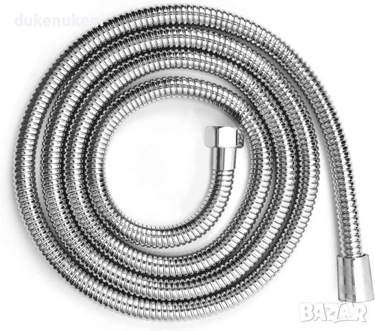 Гъвкав душ маркуч 3 м – противоусукващ, неръждаема стомана
