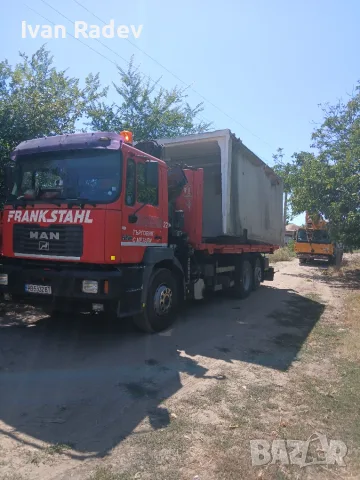 Транспорт камион с кран, снимка 2 - Товарни превози - 56473643