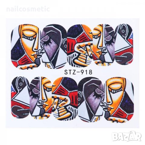 Водни стикери за маникюр , снимка 13 - Продукти за маникюр - 23468948