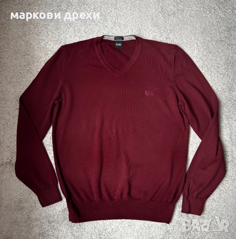 BOSS ATHLEISURE Pre-owned Jumper - red L, снимка 3 - Пуловери - 52972995