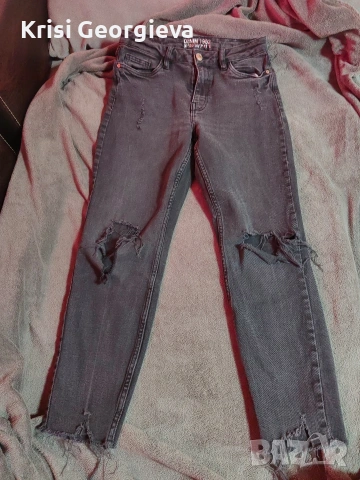 Дамски Дънки Графит 