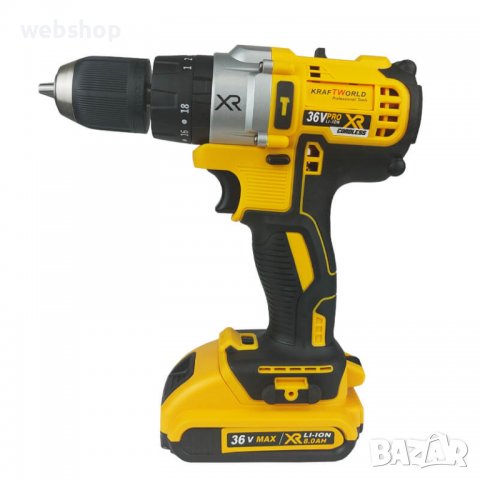 Ударен винтоверт 36V / 8Ah с 2 батерии, снимка 6 - Винтоверти - 39882432