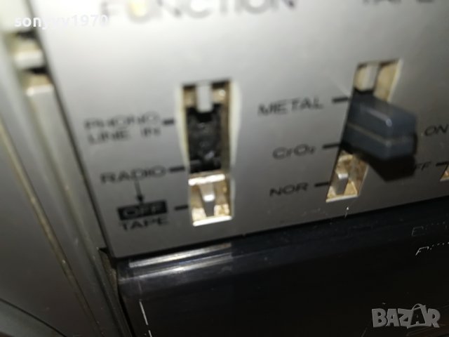 HITACHI TRK-7720E MADE IN JAPAN 1102231913, снимка 11 - Радиокасетофони, транзистори - 39641039