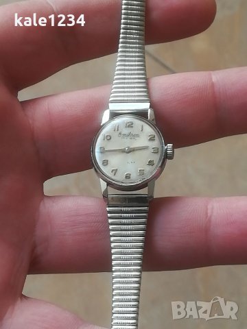 Дамски часовник Omikron. Swiss made. Швейцарски часовник. Ретро. Механичен. Vintage watch. , снимка 3 - Луксозни - 35500200