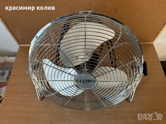немски вентилатор с метална перка "GLOBO", снимка 3 - Вентилатори - 52809151