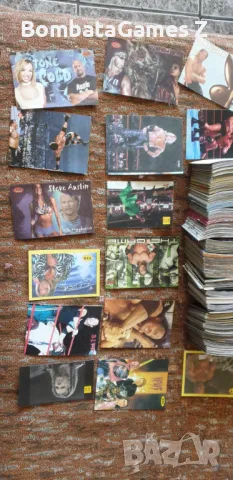 Голяма колекция кеч листчета (WWE), снимка 1