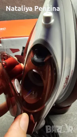 Ютия, Solac, PV2040, Вертикално гладене, 220g/min Пара, Червено/бяло, снимка 2 - Ютии - 48632103