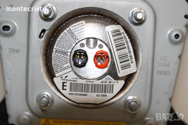 Airbag волан Toyota Avensis T250 (2003-2009г.) 4513005112B / 45130-05112-B 62112050B Тойота Авенсис, снимка 7 - Части - 50031282