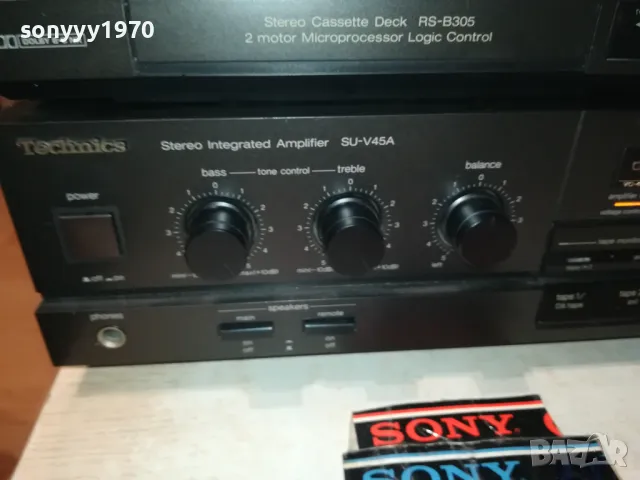 TECHNICS AMPLIFIER+TECHNICS DECK-MADE IN JAPAN 2705250742, снимка 7 - Ресийвъри, усилватели, смесителни пултове - 50439201