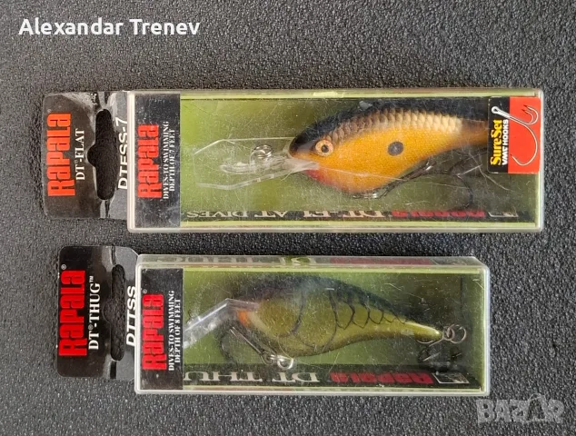 Воблери Rapala-класики, снимка 3 - Такъми - 55838327