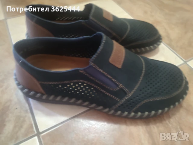 Мъжки летни обувки Rieker 45 номер, снимка 5 - Ежедневни обувки - 50753146