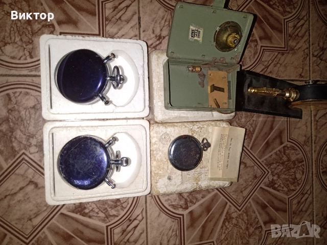 Хронометър и два часовника , снимка 2 - Антикварни и старинни предмети - 52335265