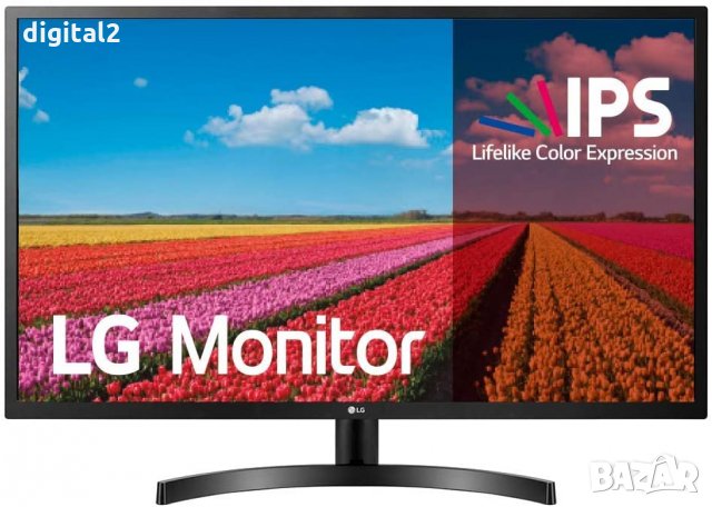 Монитор LG 32inch ,1080P LED IPS FHD, Wide , нов 24 месеца гаранция, снимка 3 - Монитори - 32038691