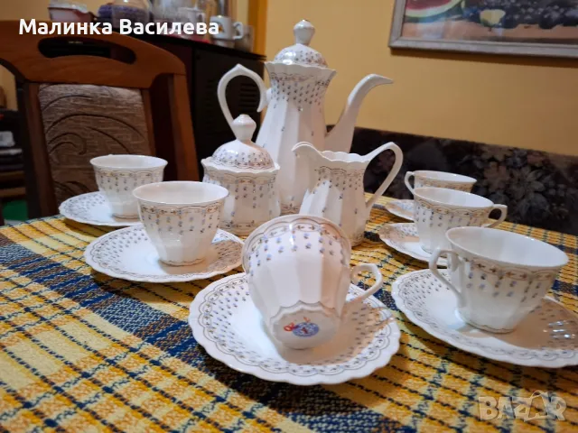 сервиз костен порцелан , снимка 9 - Сервизи - 48092653