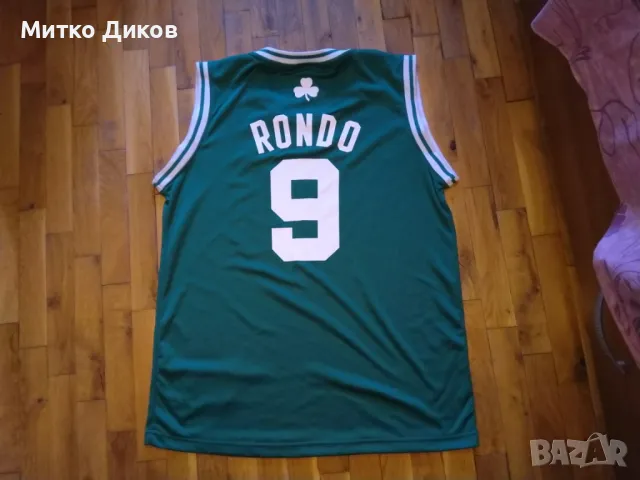 Rondo Celtics №9 баскетболна тениска размер Л, снимка 6 - Баскетбол - 50257577