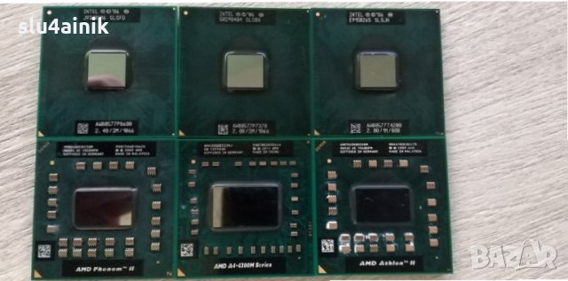 Процесори Intel и AMD 