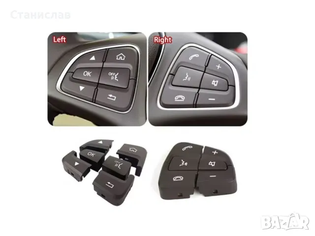 Mercedes GLC W253 Pre-Face Капачета за волан , снимка 3 - Части - 50219596