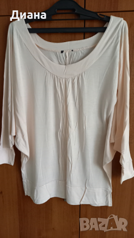 Тънка блузка в розово, снимка 2 - Туники - 44575698