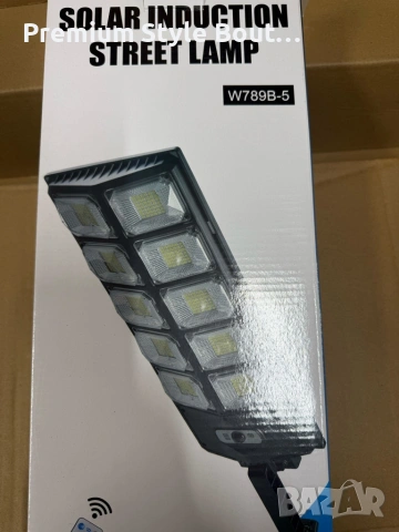 Led соларна улична лампа - сензор за движение и дистанционно управление, снимка 7 - Други стоки за дома - 53923658