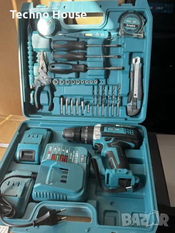 Немски Ударен Винтоверт в комплект и две батерии 36v