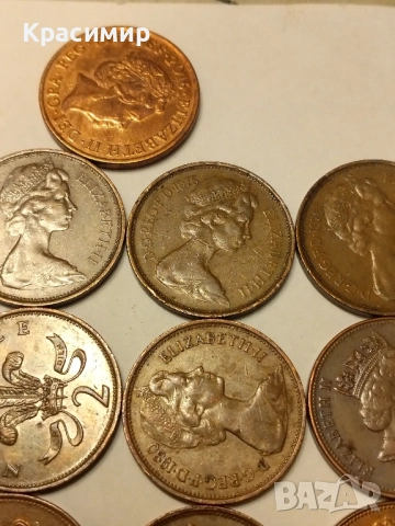 Монети Елизабет 1971 г.и други години ., снимка 16 - Нумизматика и бонистика - 51851858