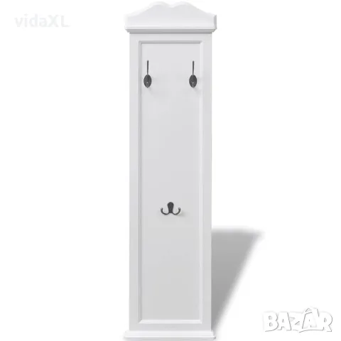 vidaXL Закачалки, 2 бр, бели, снимка 3 - Закачалки - 56146450