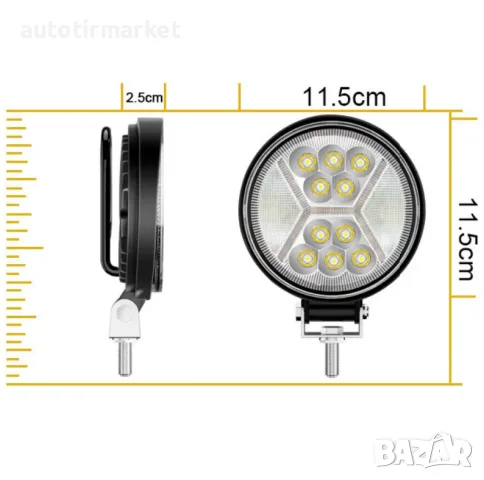 LED халоген 117W – NA431, снимка 2 - Аксесоари и консумативи - 56053793