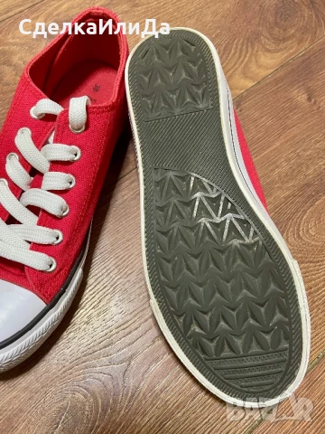 Кецове червени 38, снимка 5 - Кецове - 51343283