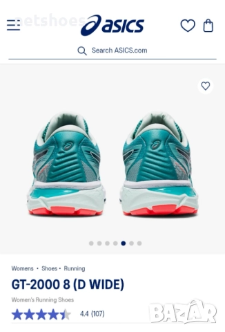ASICS GT-2000 8 -дамски маратонки №40, снимка 3 - Маратонки - 52036523