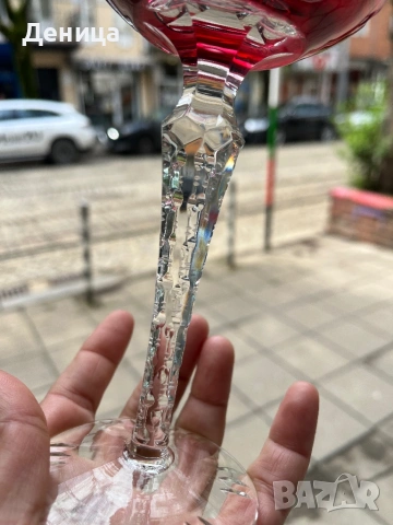 Чаши за двама ♥️ Серия  Traube/ грозде от Nachtmann.  Сложа ръчна изработка и шифоване  Висококачест, снимка 6 - Чаши - 54297900