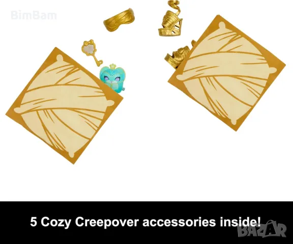 Оригинална мистериозна кукла  Monster High Buried Secrets / 5 изненади , снимка 4 - Кукли - 49076537