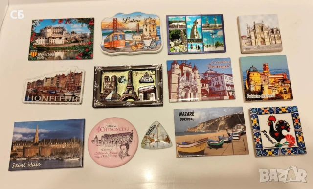 Магнити за хладилник от Европа, Азия, Африка и Южна Америка