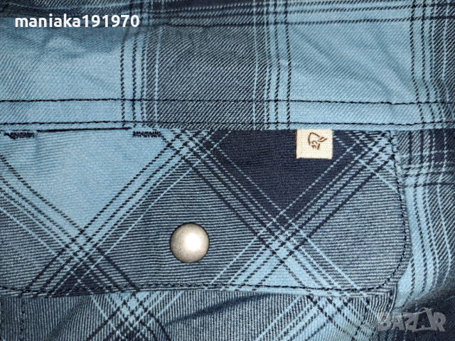 Norrona svalbard flannel Shirt Men (S) мъжка риза , снимка 7 - Ризи - 44756796