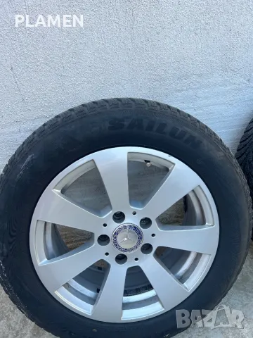 Оригинални джанти за Mercedes benz C class 16ки, снимка 3 - Гуми и джанти - 49599852