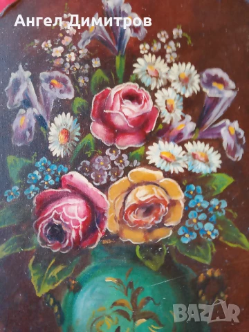 Маслена картина платно подписана , снимка 5 - Картини - 51084332