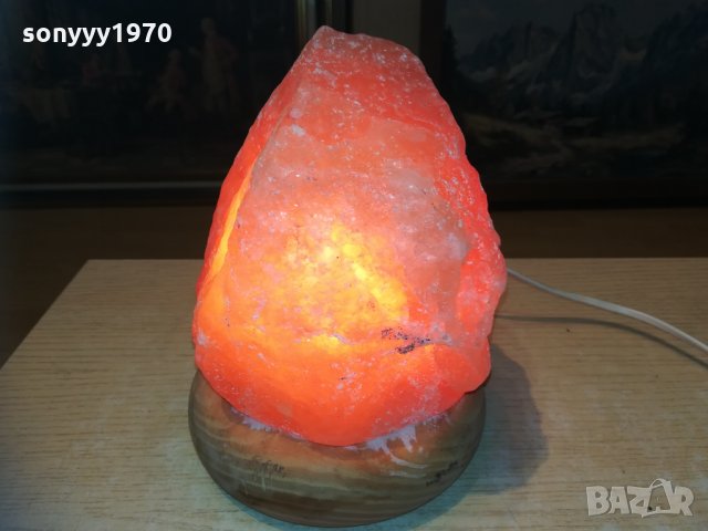 salzkristall lampe germany 1602211902, снимка 9 - Колекции - 31840962