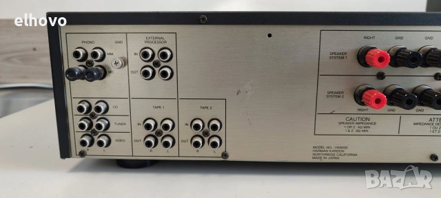 Стерео усилвател Harman/Kardon HK6550, снимка 12 - Ресийвъри, усилватели, смесителни пултове - 53082074