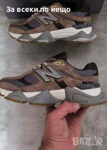 New Balance 9060 „Aged Purple & Taupe“ Дамски Маратонки👟Дамски Спортни Обувки Код VAL-63, снимка 3 - Маратонки - 56132805