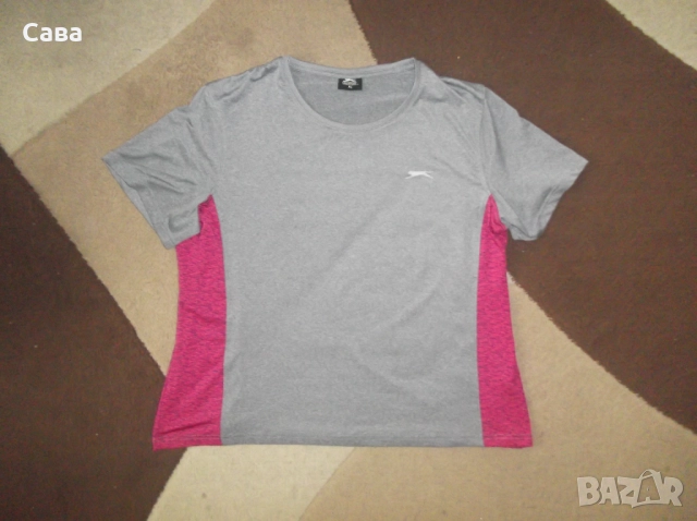 Тениски CMP ,SLAZENGER  дамски,ХЛ-2ХЛ-3ХЛ /електрик,лила,сива/, снимка 11 - Тениски - 51161073