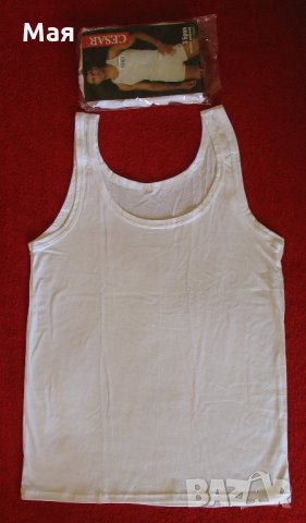 Нов луксозен мъжки комплект - 3 броя потници, 100% памук,, снимка 1