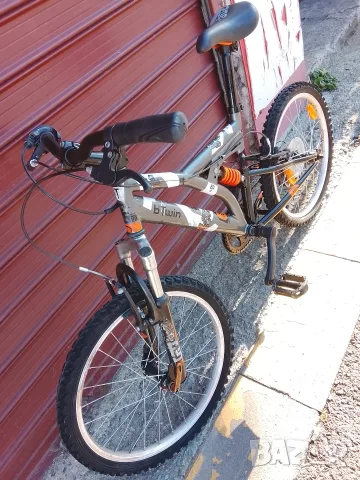 велосипед 20 цола  bTwin fs, снимка 4 - Велосипеди - 56437787