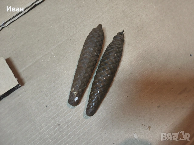 тежести за часовник с куковица / шишарки за часовник , снимка 6 - Антикварни и старинни предмети - 54070741