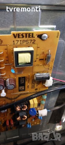 POWER BOARD, 17IPS72, for 43 inc DISPLAY Toshiba 43V5863DG, снимка 2 - Части и Платки - 37470365