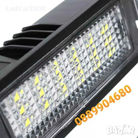Лед плафони за регистрационен номер VW SEAT SKODA PORSCHE *LED CANBUS*, снимка 5 - Аксесоари и консумативи - 31358295
